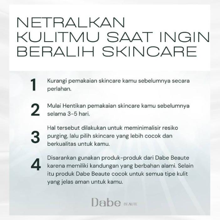 Dabe Beaute Whitening Booster Paage