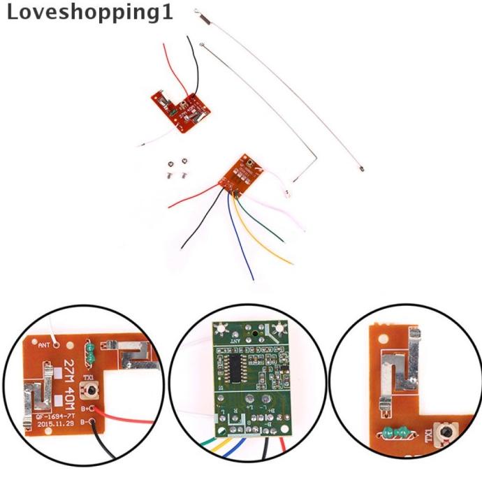 Loveshopping1 4Ch 27Mhz Remote Control Circuit Board Pcb Transmitter