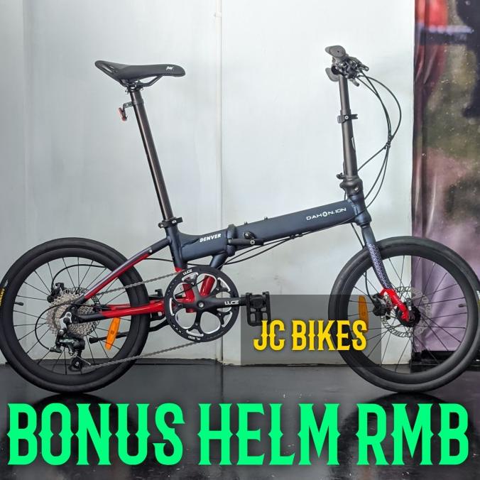 SEPEDA SEPEDA LIPAT DAHON ION DENVER 20 INCH FULL ALLOY, 10 SPEED TIAGRA EL09I09A82L