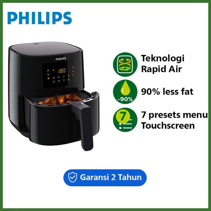 Philips Air Fryer Spectre HD9252/90 HD9252 Digital Airfryer