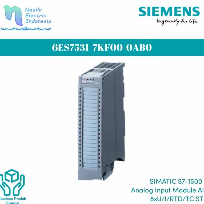 Siemens Simatic PLC 6ES7 531 / 6ES7531-7KF00-0AB0 Analog Input S7-1500