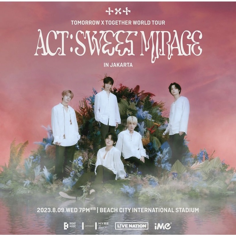JASTIP TIKET KONSER TXT IN JAKARTA WORLD TOUR (BOOKSLOT)