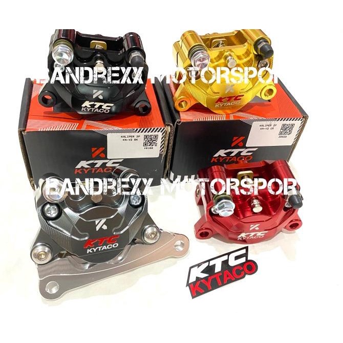 Kaliper Belakang KTC 2 Piston For Yamaha Nmax Include Bracket CNC.