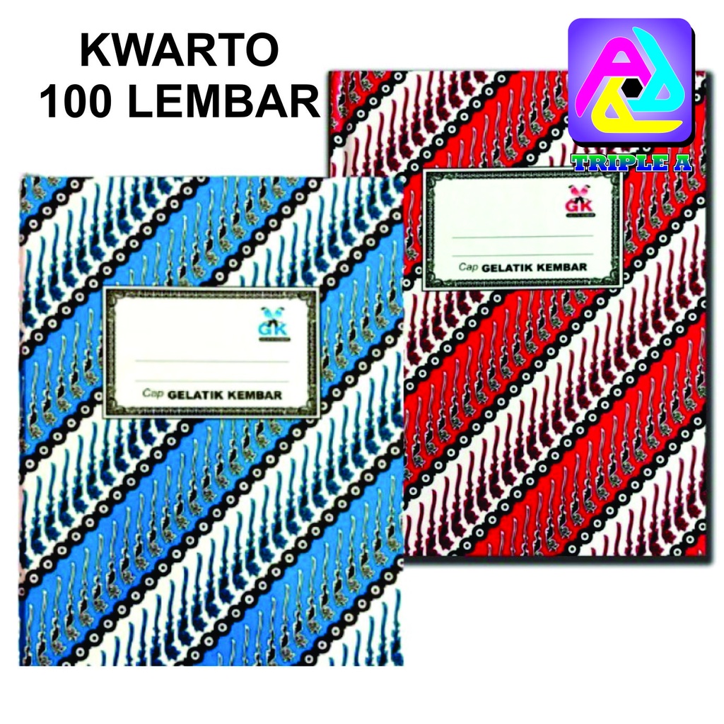 

BUKU KWARTO GELATIK KEMBAR ISI 100 LEMBAR