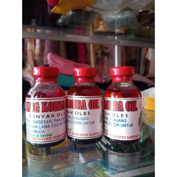 King Kobra Minyak Oles Asli Berkhasiat