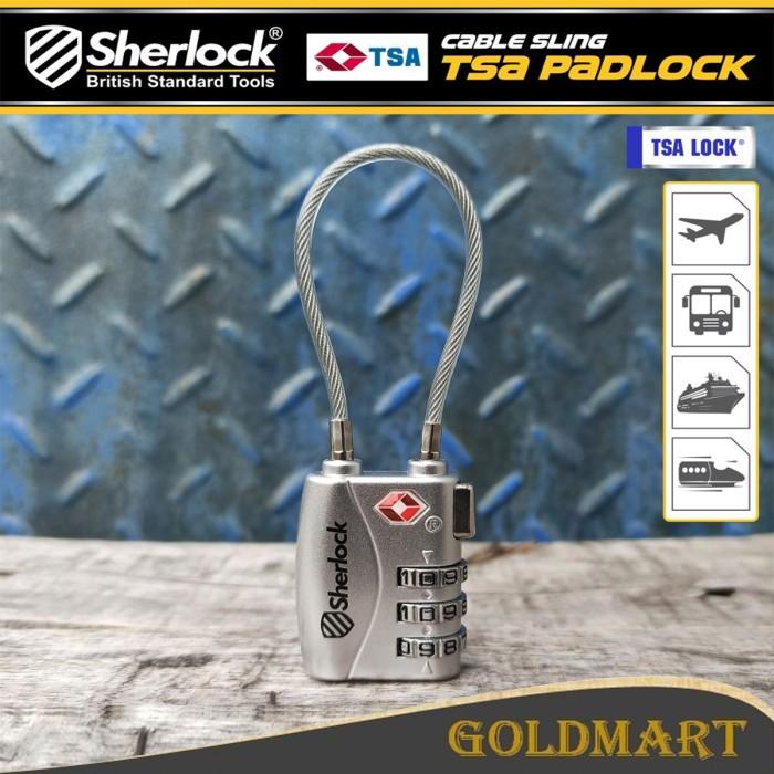 Gembok Nomor / Sherlock Gembok Koper TSA