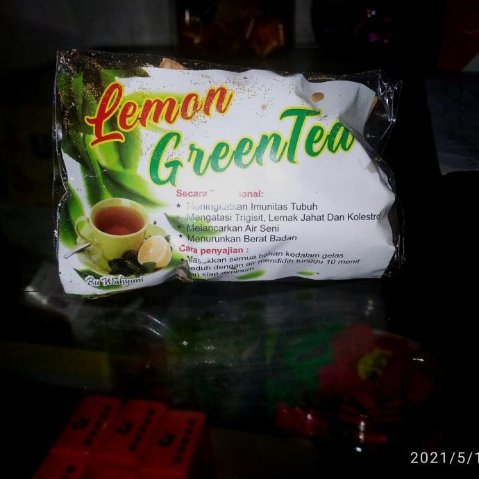 

------] wedang lemon greentea isi 10pcs