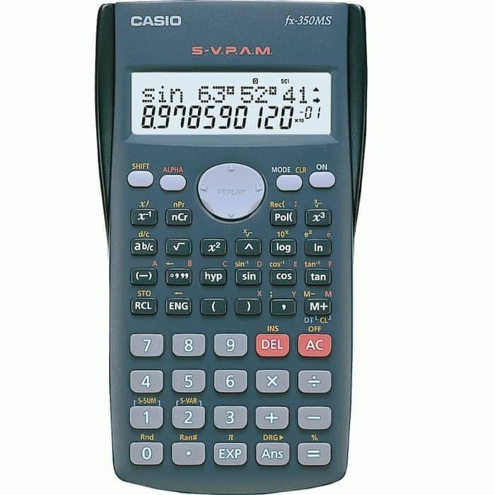 

Terlaris Alat Penghitung Kalkulator Scientific Casio Fx 350 Ms