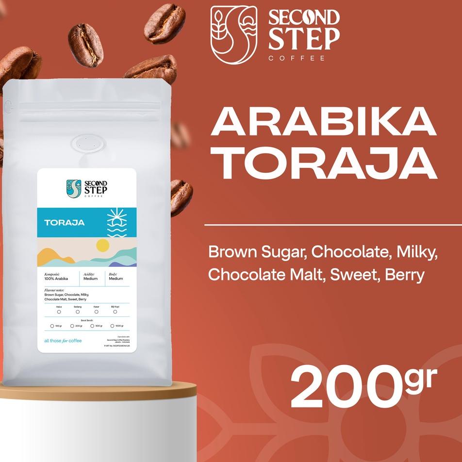 

Star Biji Kopi Bubuk Arabika Toraja Sulawesi 200gr Arabica Coffee Roast Beans serbuuu !