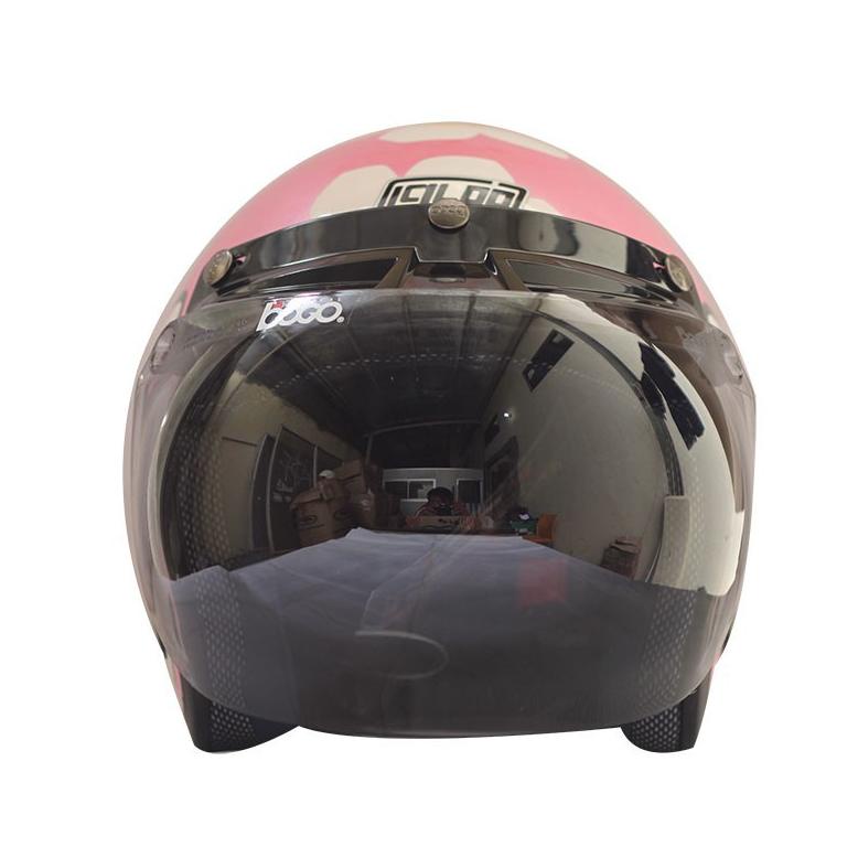 Helm Bogo / Helm Retro / Helm Igloo Kitty Cat Pink Purple