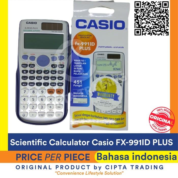 

Terlaris Casio Calculator - Scientific Calculator Fx-991Id Plus