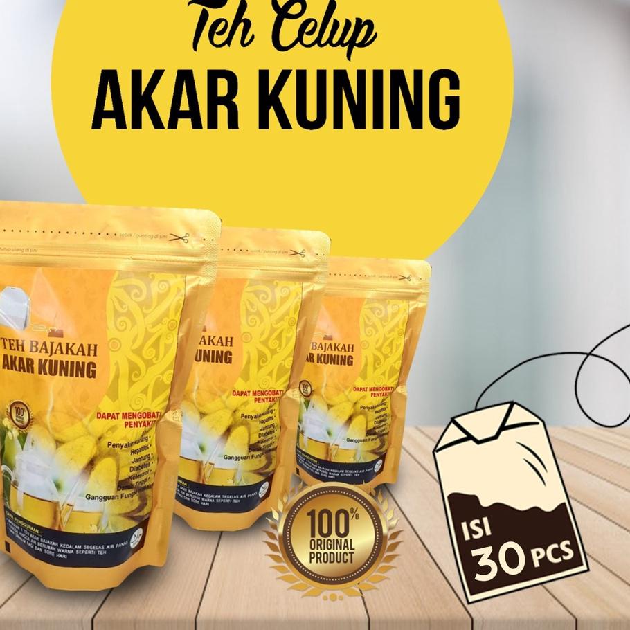 

GROSIR Teh Celup Akar Kuning - 20 Sachet !!