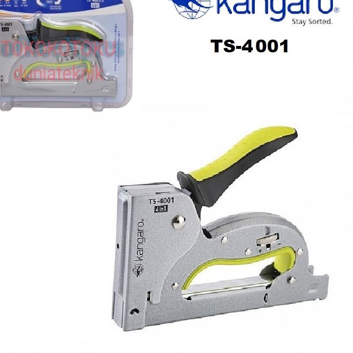 

12.12 SALE Gun Tacker Alat Staples Tembak 4in1 / Stapler Kangaro TS-4001| TS4001 serbuuu !