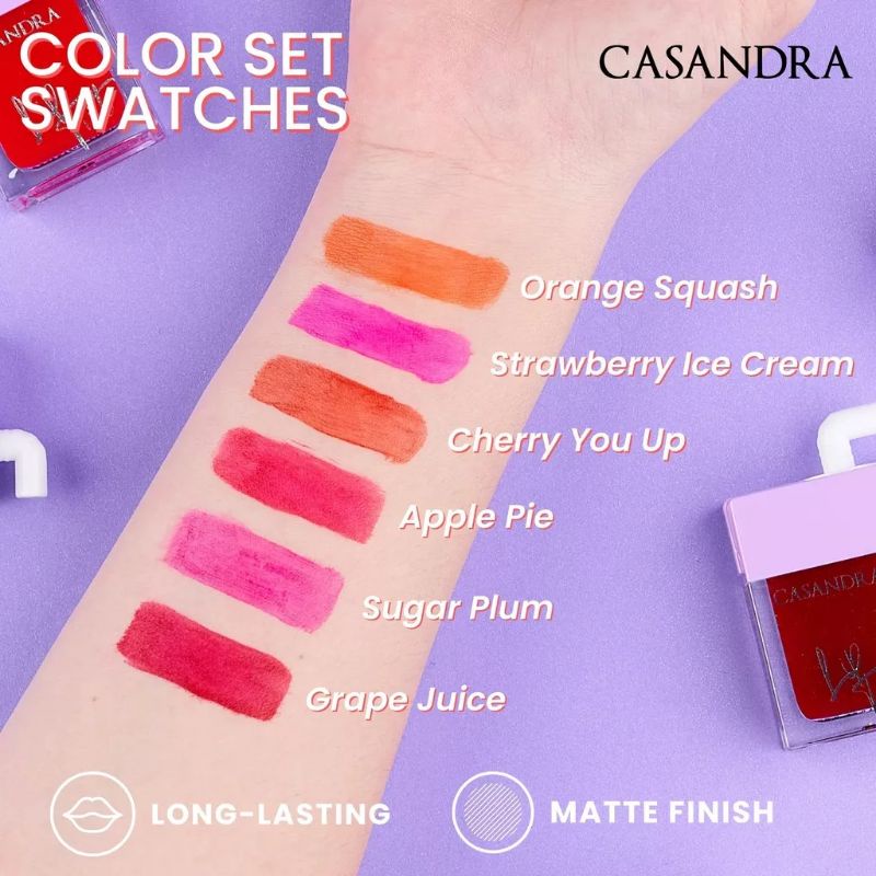Casandra Lip Tint With Aloe Vera Extract