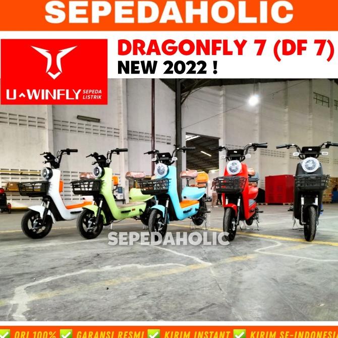 Sepeda Motor Listrik UWINFLY DF 7 DF7 Electric Bike 500 Watt