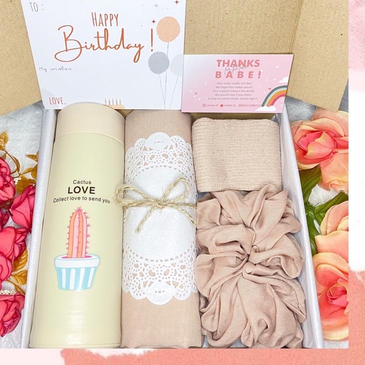 

✨BIG SALE✨ Gift Box / Hampers Hijab Kerudung Ulang Tahun dan Wisuda 
