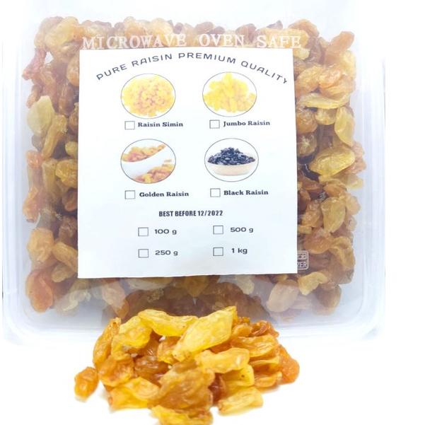 

✨ Kismis Raisin Semi Jumbo Asam-Manis Premium 1kg gas !!