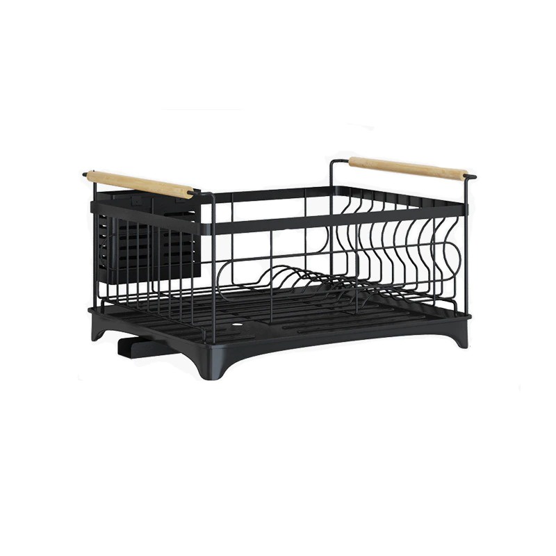 SU6 PAMIJUJU Rak Pengering Cuci Piring Kitchen Organizer Dish Rack Drain Basket MYHY001 Black By Pro