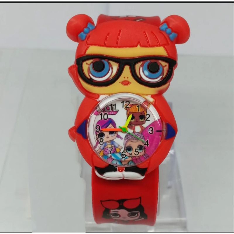 Jam Tangan Anak Perempuan Ceplok Tepuk Karakter Lol