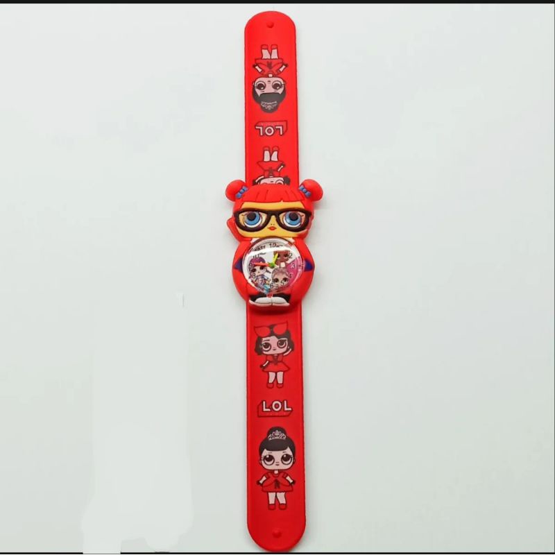 Jam Tangan Anak Perempuan Ceplok Tepuk Karakter Lol