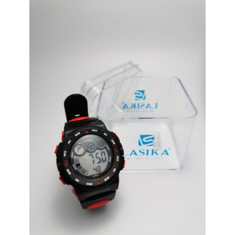 Jam Tangan  LASIKA 883 Anak Laki laki Dewasa Digital Sporty