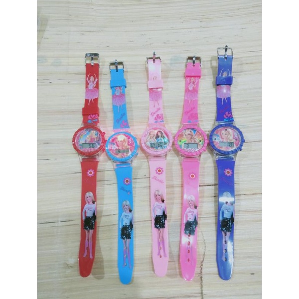 Jam Tangan Anak Perempuan Digital Lampu Musik 845