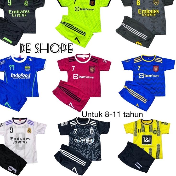 Promosi SETELAN BAJU BOLA ANAK TERBARU UNTUK UMUR 7-10 TAHUN TERMURAH KAOS OLAHRAGA FUTSAL LAKI Prom