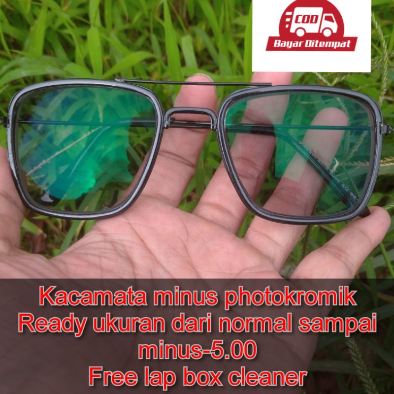 Kacamata photocromic pria gaul
