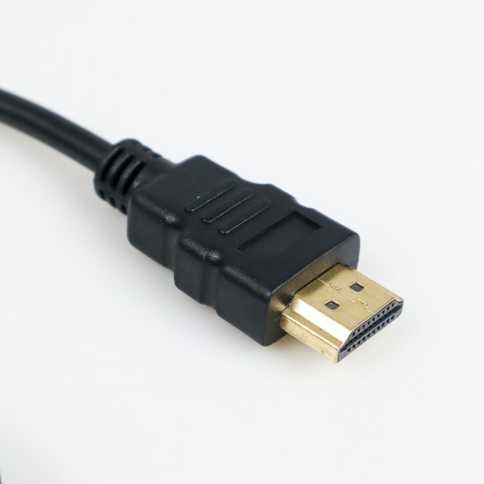Taffware Kabel Adapter HDMI ke VGA Female - HD008 - Black