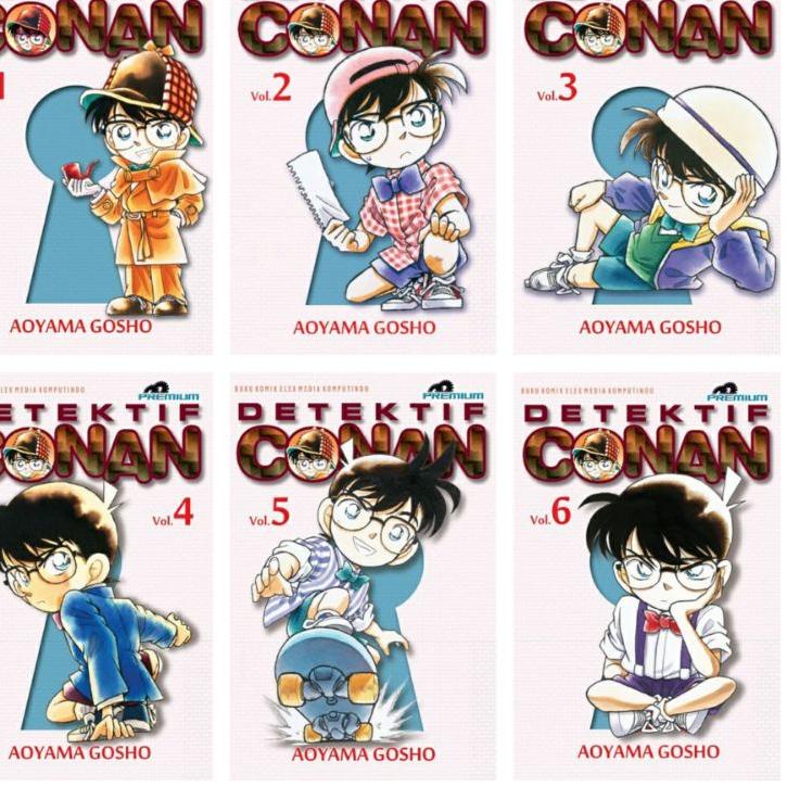 ✨TERBARU✨ Buku Komik Detektif Conan Premium Vol. 1 2 3 4 5 6 7 8 9 10 11 12 13 14 15 16 17 18 19 20 