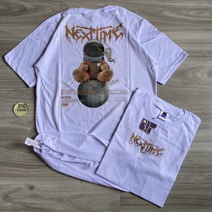 Promote T-SHIRT KAOS DISTRO ORIGINAL SEVENKEY x NEXTTIME SPESIAL ART TEDDY BEAR SERIES OF ATRO BEAR 