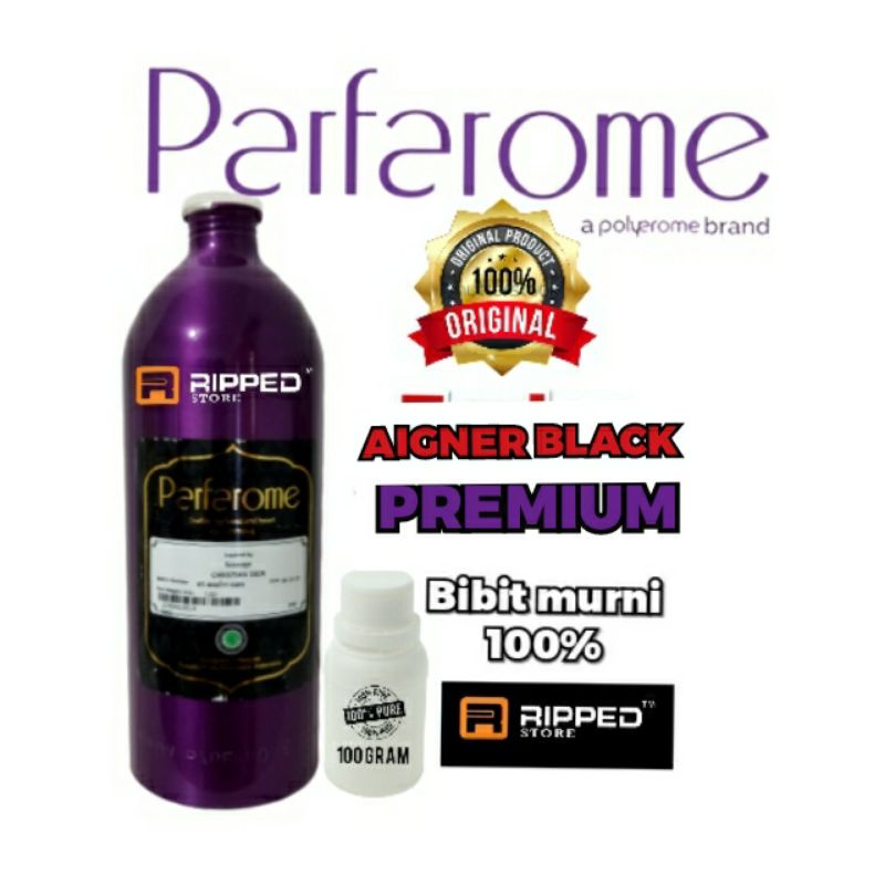 (100ML) IGNER BLACK PREMIUM BIBIT PARFUM MURNI BY PARFAROME ORIGINAL