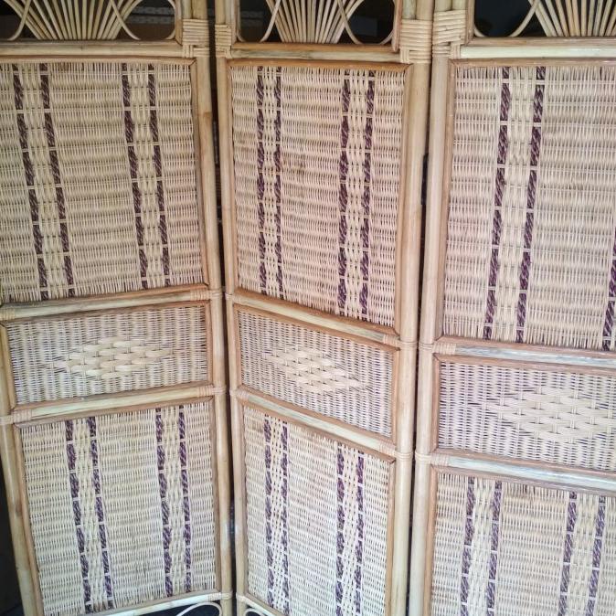 Pembatas Ruangan Rotan