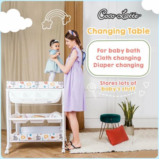 Cocolatte Baby Tafel / Changing Table / Bak Mandi
