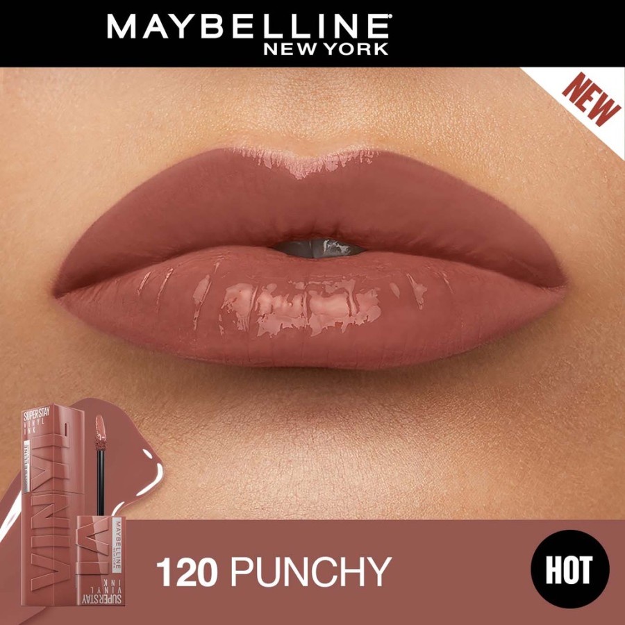 Maybelline SUPERSTAY VINYL INK 120 PUNCHY