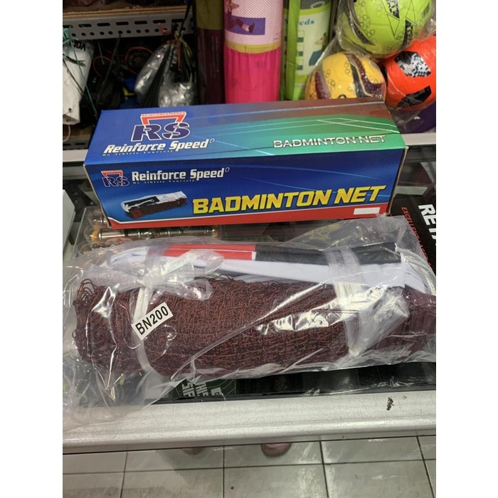 Terlaris Net Badminton Rs Bn 200 Sling Baja Original