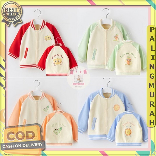 Jacket Comfy Bomber Anak Pria Original Putih Polos Original Terbaru 2023   Jaket Anak Cowok Cewek Un