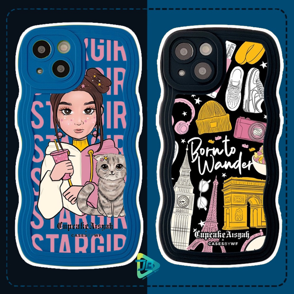 CUSTOM SOFTCASE SILIKON GELOMBANG WAVY CUSTOM STARGIRL OPPO A3S A5S A1K A15 A16 A17 A17K A31 A37 NEO 9 A39 A57 A71 A83 F1S A59 F5 F7 F11 A5 A9 A52 A53 A33 A54 A55 A77S A74 A95 A76 A36 A96 RENO 4F F17 PRO 4 5 5F 6 7 8 7Z 8Z JB8853