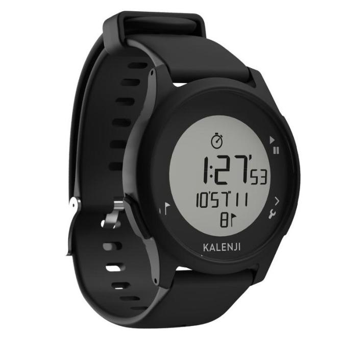 Decathlon Kalenji Jam Tangan Unisex ATW 100 Hitam 8539879