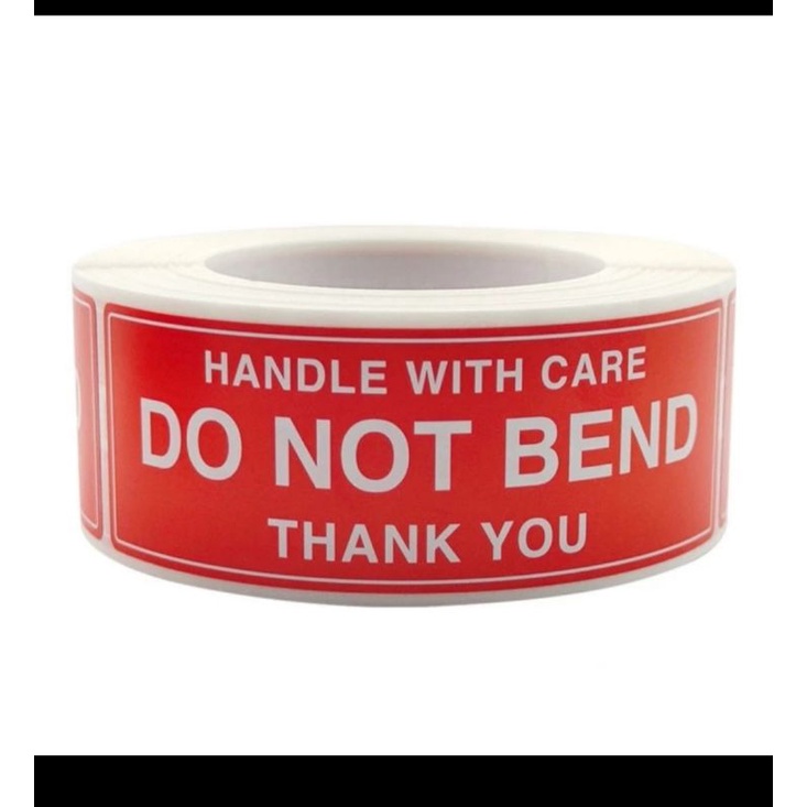 

Sticker Fragile Isi 150 pcs Warna Self Adhesive Seal Label Roll Sticker Fragile