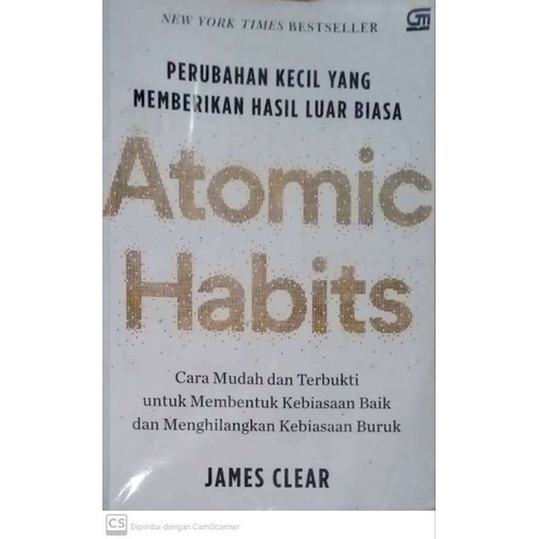 Novel Preloved Atomic Habits