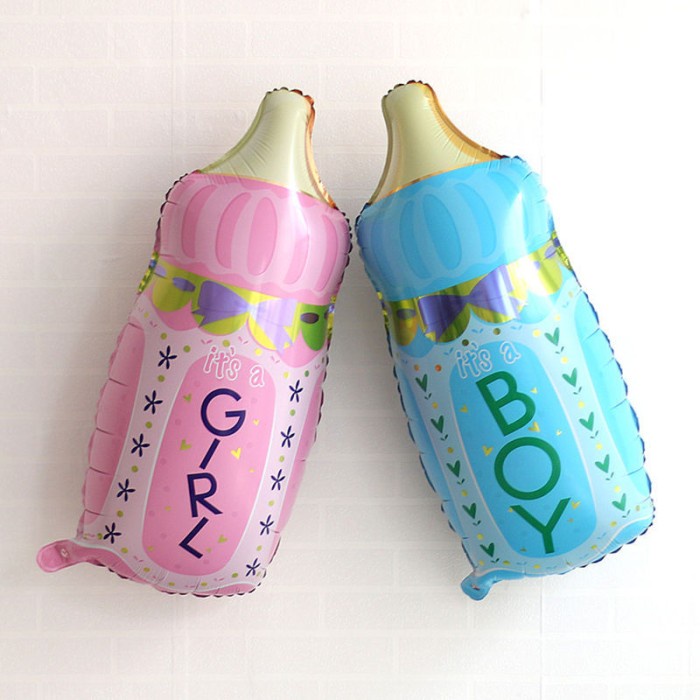 

Balon Foil Botol Susu utk Baby Shower Party Warna Pink & Biru APT4170