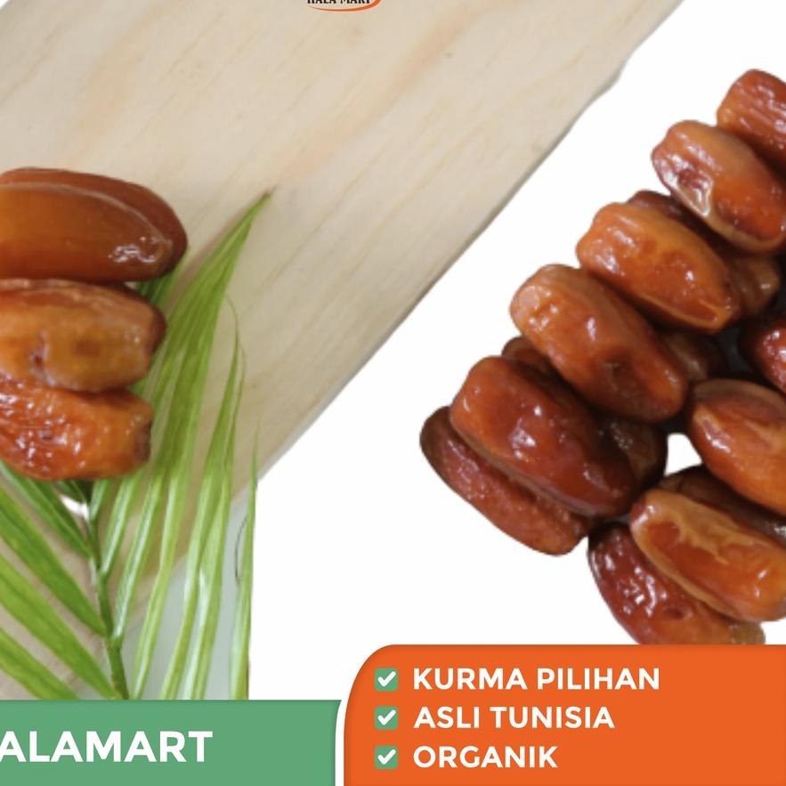 

Diskon ⭐✔️ Kurma Tunisia Madu Tanpa Tangkai 1kg, 500gr Deglet Nour