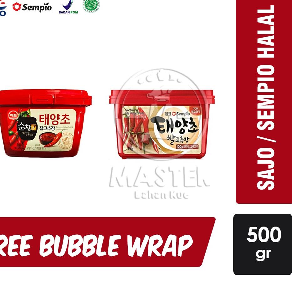 

Limited ✅⭐ Sajo Gochujang Hot Pepper Paste / Sempio Pasta Cabe Korea Halal [500gr]