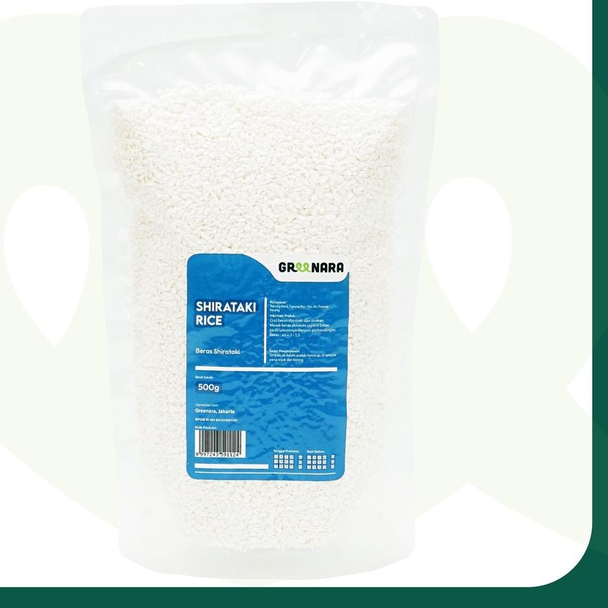 

COD ✔️ Beras Shirataki 500gr / Shirataki Rice Konnyaku Low Carbs