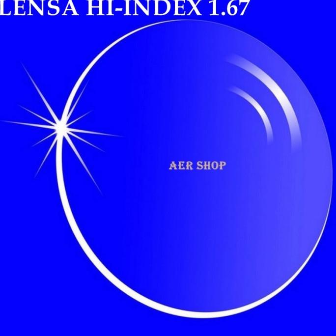lensa minus / lensa tipis / lensa minus HI-INDEX 1.67 / lensa 1.67