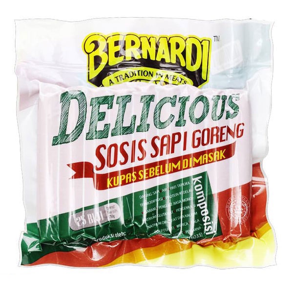 

BERNARDI DELICIOUS SOSIS SAPI GORENG 25 PCS