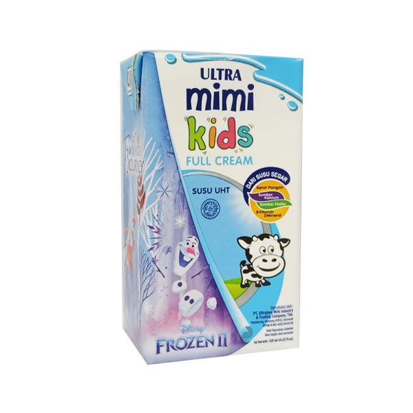 

ULTRA MILK MIMI UHT FULL CREAM 125 ML - SUSU