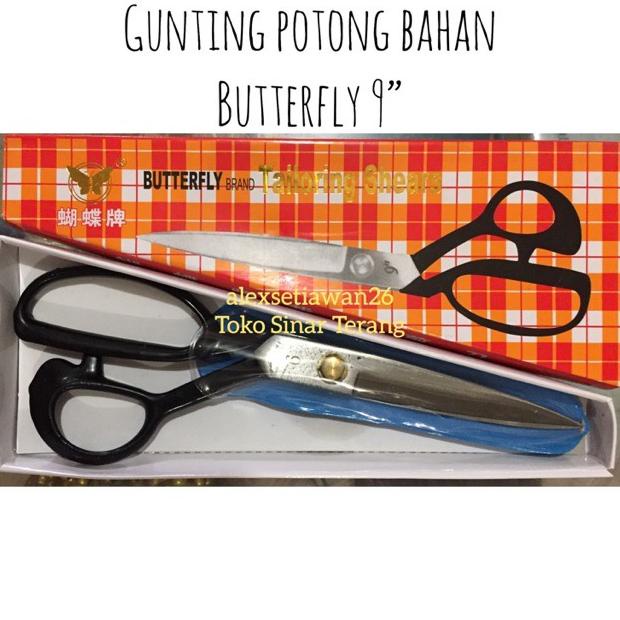 

favorit] Gunting kain butterfly 9 - gunting potong bahan