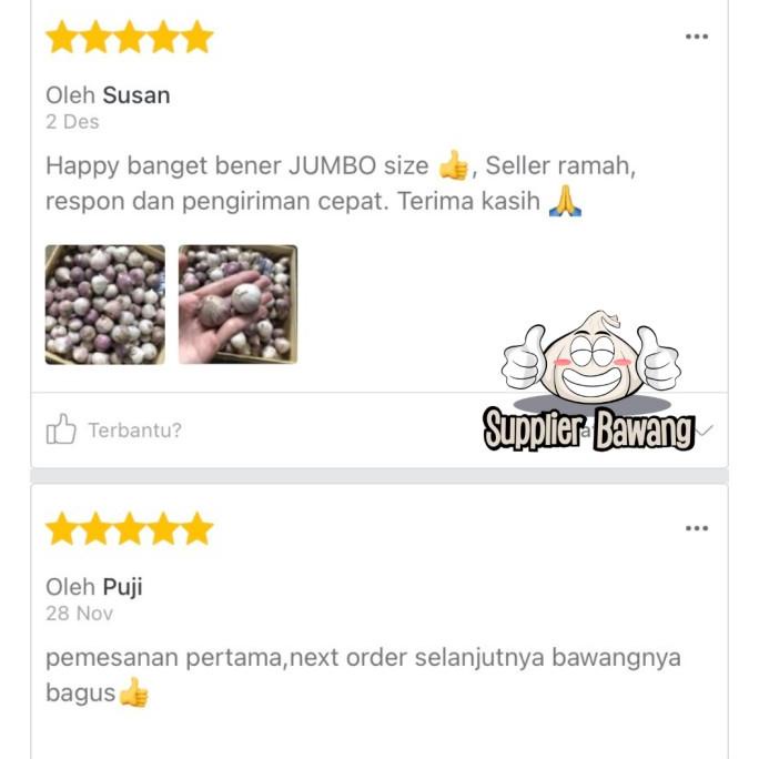 

Bawang putih tunggal 1kg wmf02